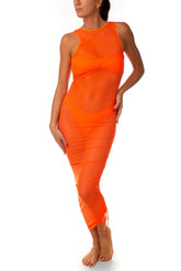 ABITO DONNA  ARANCIO